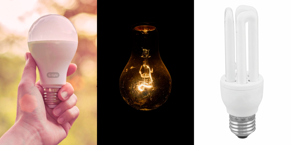 Diferença entre as lâmpadas de LED, as incandescentes e as fluorescentes -  Blog da G-light - Tudo sobre lâmpadas LED e artigos de iluminação