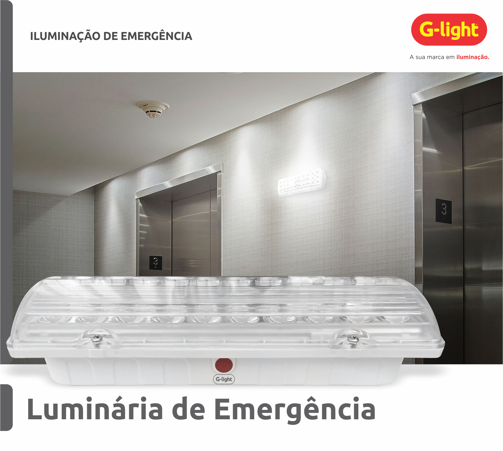 Luminárias de Emergência
