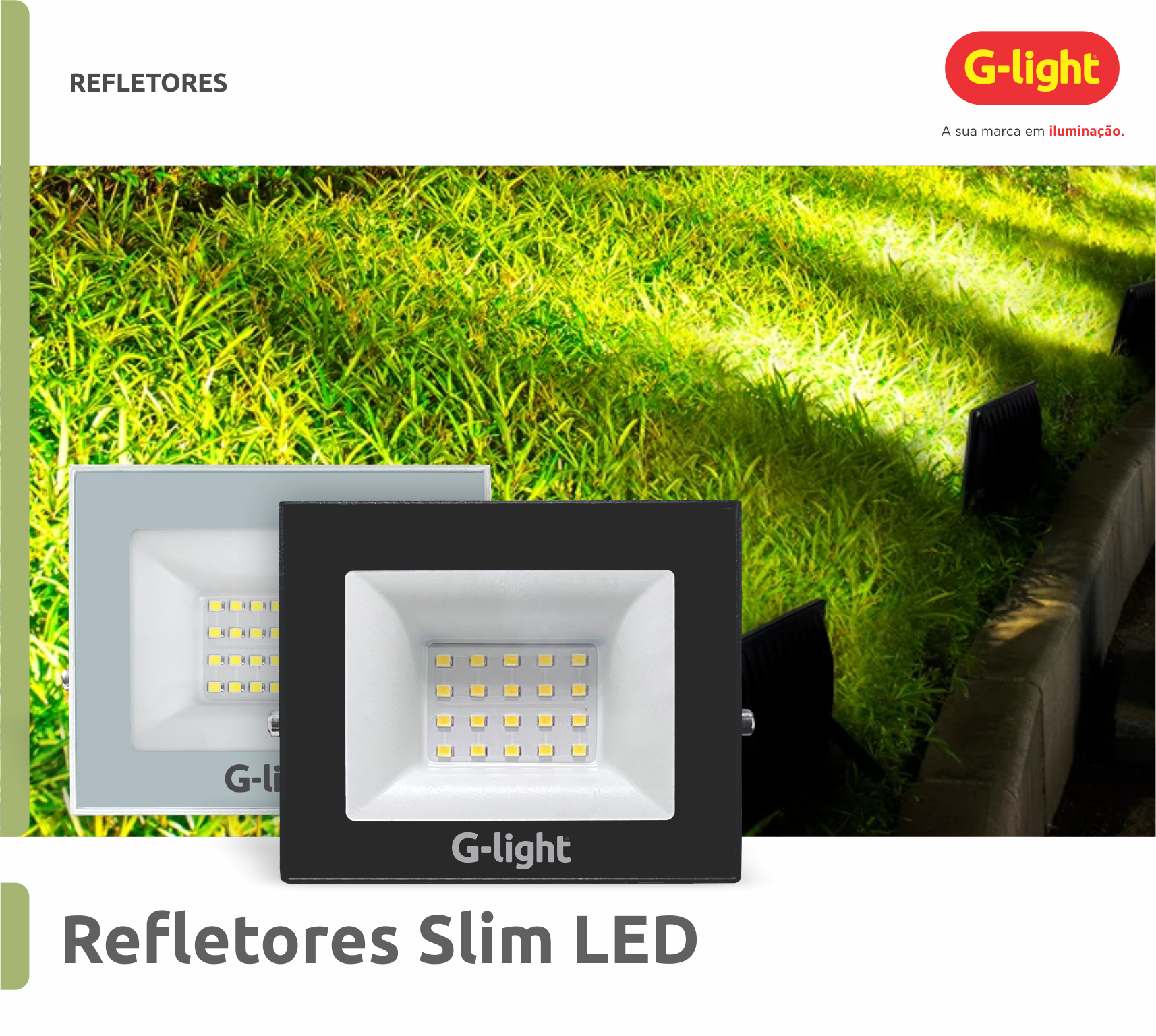 Refletores Slim LED