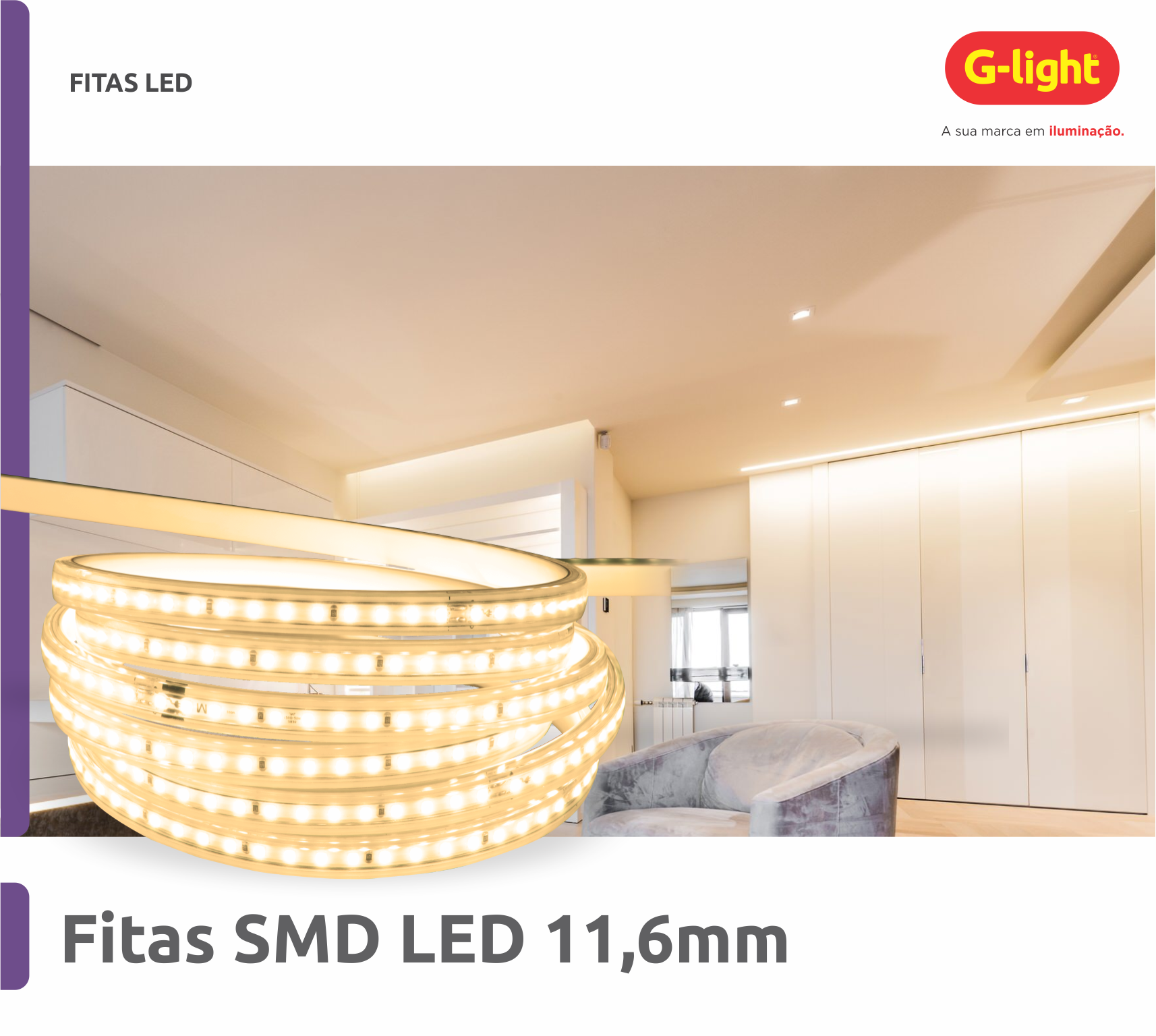 Fitas SMD LED  11,6mm